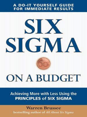 cover image of Six Sigma on a Budget